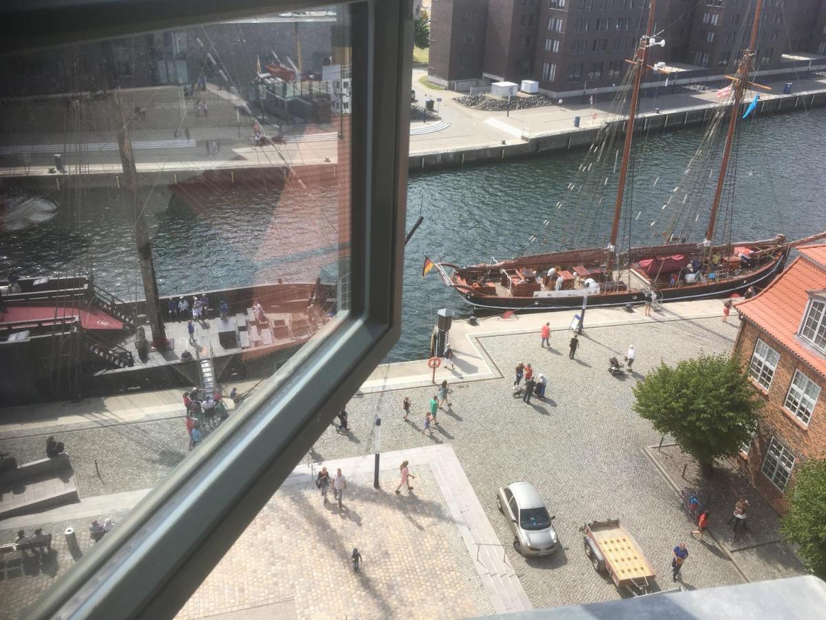 Appartment Im Ohlerich Speicher In Wismar Mit Stadt -Und Meerblick Exterior foto